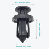 50 Bumper Push-Type Retainer Car Clips for Nissan 01553-09241 - Lantee Online Store