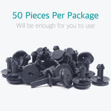 50 Pcs Front Air Deflector Retainers Clips for GM & Chevrolet 15733971 - Lantee Online Store