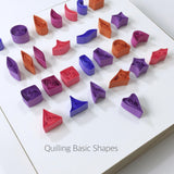 16 Set of Quilling Kits - 600 5mm Strips & 10 Set of Tools - Lantee Online Store