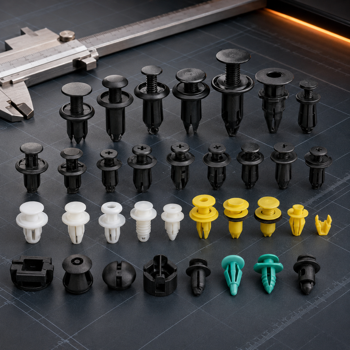 Lantee car clips and automotive fasteners