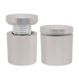 1" x 1" Standoff Screws - Lantee 12 Pcs Stainless Steel Glass Sign Standoff Mounts Hardware Screws 25 x 25mm