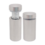 3/4 x 2 Inch Standoff Screws - Lantee 12 Pcs Stainless Steel Glass Sign Standoff Mounts Hardware Screws 19x50mm