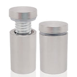 1 x 2-1/4 Inch Standoff Mounting Hardware - Lantee 20Pcs 25 x 60mm Stainless Steel Standoff Wall Mounts for Acrylic/Glass/Panel/Store Sign