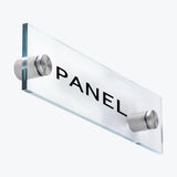 Lantee 8 Pack Stainless Steel Sign Standoffs, 5/8" x 1-1/8" Acrylic Sign Hardware for Wedding Signs, Glass Panels & Display Boards, Wall Mount Standoff Screws with Rubber Spacers - Image 7