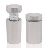 1/2" x 3/4" Wall Sign Standoff Mounting Hardware Kit - Lantee 8 Pcs 12 x 20mm Glass Standoffs Mounts Screws, Stainless Steel Standoff Bolts