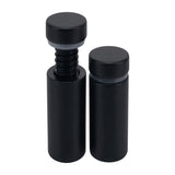 Lantee 20pcs Black Sign Standoff Screws, Stainless Steel Wall Mount Standoff Holders, Heavy Duty for 1/2" Thick Acrylic/Glass 1/2" x 1-1/8"(12x30mm)