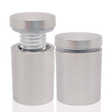 5/8" x 1" Wall Standoff Mounts Screws, Lantee 8 Pcs 16 x 25mm Stainless Steel Mounting Hardware Bolts for Signs, Glass, Acrylic, Graphics, Panels