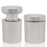 Sign Standoff Mounts for Acrylic - Lantee 20 Pcs 1" x 1-3/16" (25 x 30mm) Stainless Steel Standoff Hardware Mounts Screws for Glass