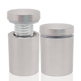 Lantee 20 Pcs 16 x 25mm Wall Standoff Mounts Screws, 5/8 x 1 Inch Stainless Steel Mounting Hardware Bolts for Signs, Glass, Acrylic, Graphics, Panels