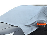 Car Windshield Cover for Snow & Ice with Hook & Straps