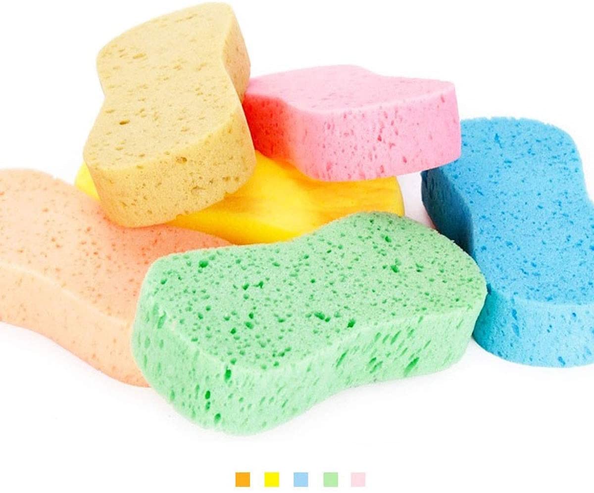 Lantee Large Sponges - High Foam Car Cleaning Washing Sponge Pad - Lantee