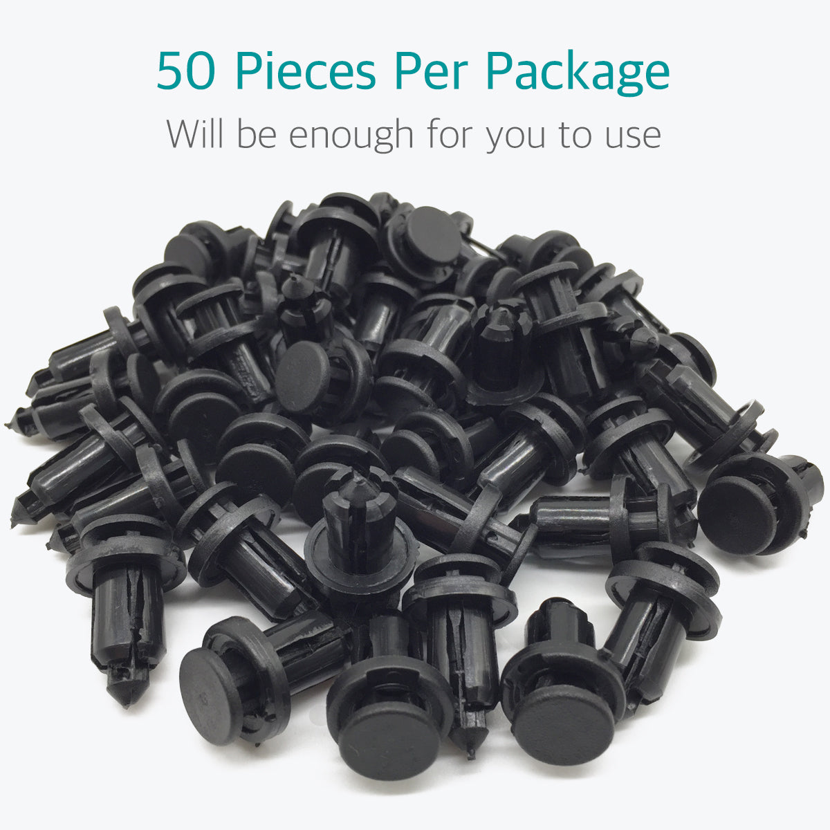 50 Bumper Push-Type Retainer Car Clips for Nissan 01553-09241 - Lantee Online Store
