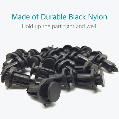 50 Bumper Push-Type Retainer Car Clips for Nissan 01553-09241 - Lantee Online Store