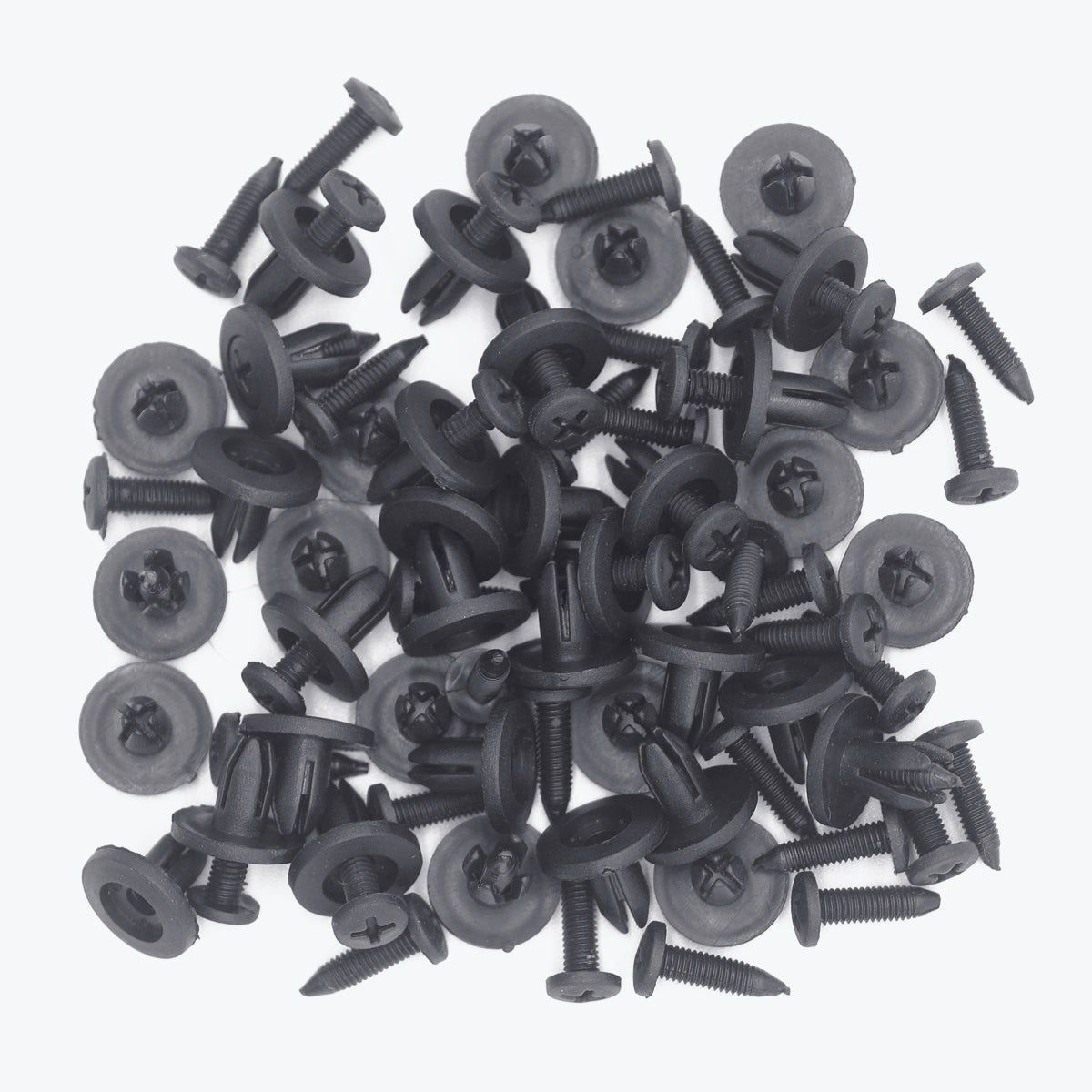 Lantee 50 Pcs 6mm Push-Type Retainer Clips for Nissan 10998-30880 - Lantee Online Store