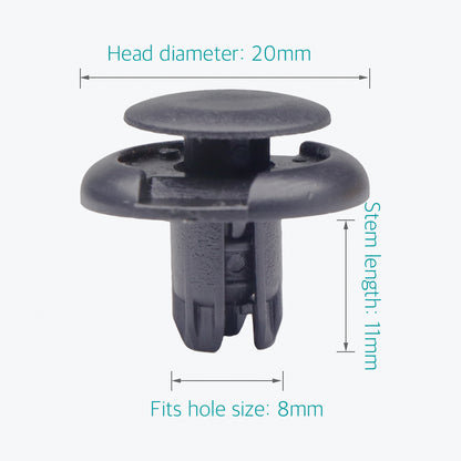 50 Pcs Front Fender Retainer Car Clips for Honda & Acura 91512-SX0-003 - Lantee Online Store