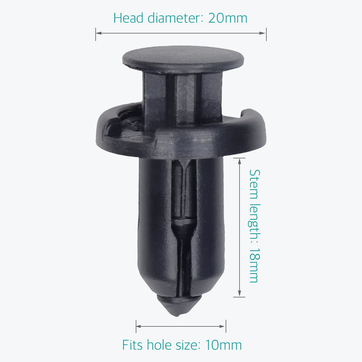 Lantee 50 pcs Push Car Clips and Fasteners for Honda 91503-SZ5-003 - Lantee Online Store