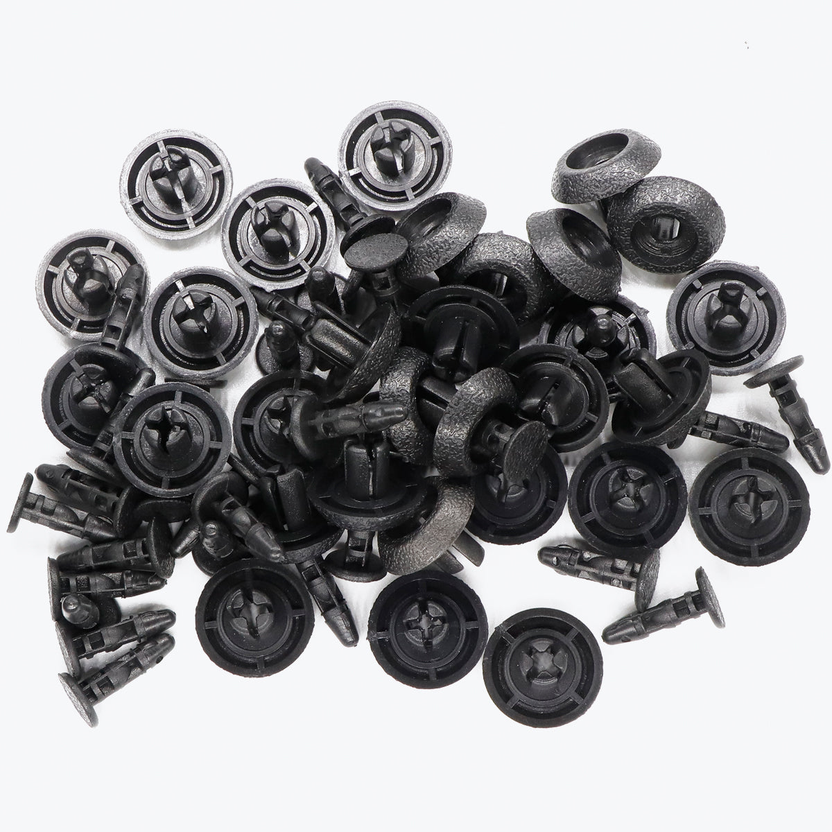 Lantee 50 Pcs 7mm Bumper, Radiator Cover & Grille Push-Type Retainer Clips for Lexus 90467-07211 - Lantee Online Store