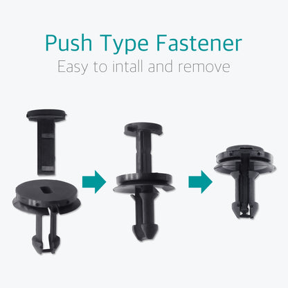 10 Pcs Front Air Deflector Retainer Clips for GM 15733971 - Lantee