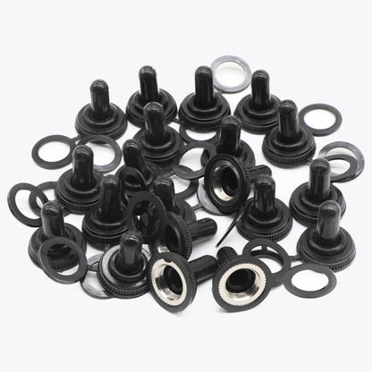 20 EDPM Rubber Electrical Toggle Switch Cover Protector Boot - Lantee Online Store