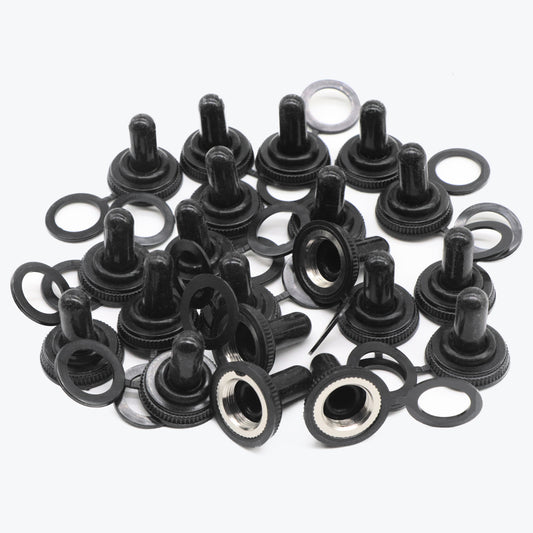20 EDPM Rubber Electrical Toggle Switch Cover Protector Boot - Lantee Online Store