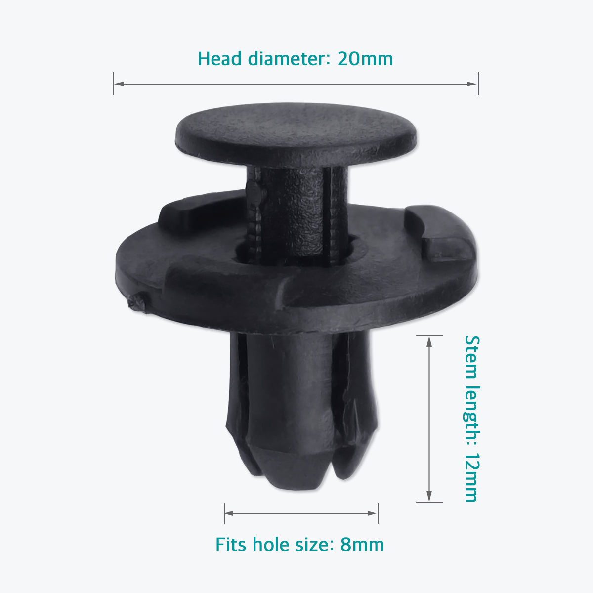 100 Pcs Bumper Fender Liner Push Clips for 01553-05323 Nissan Infiniti - Lantee Online Store