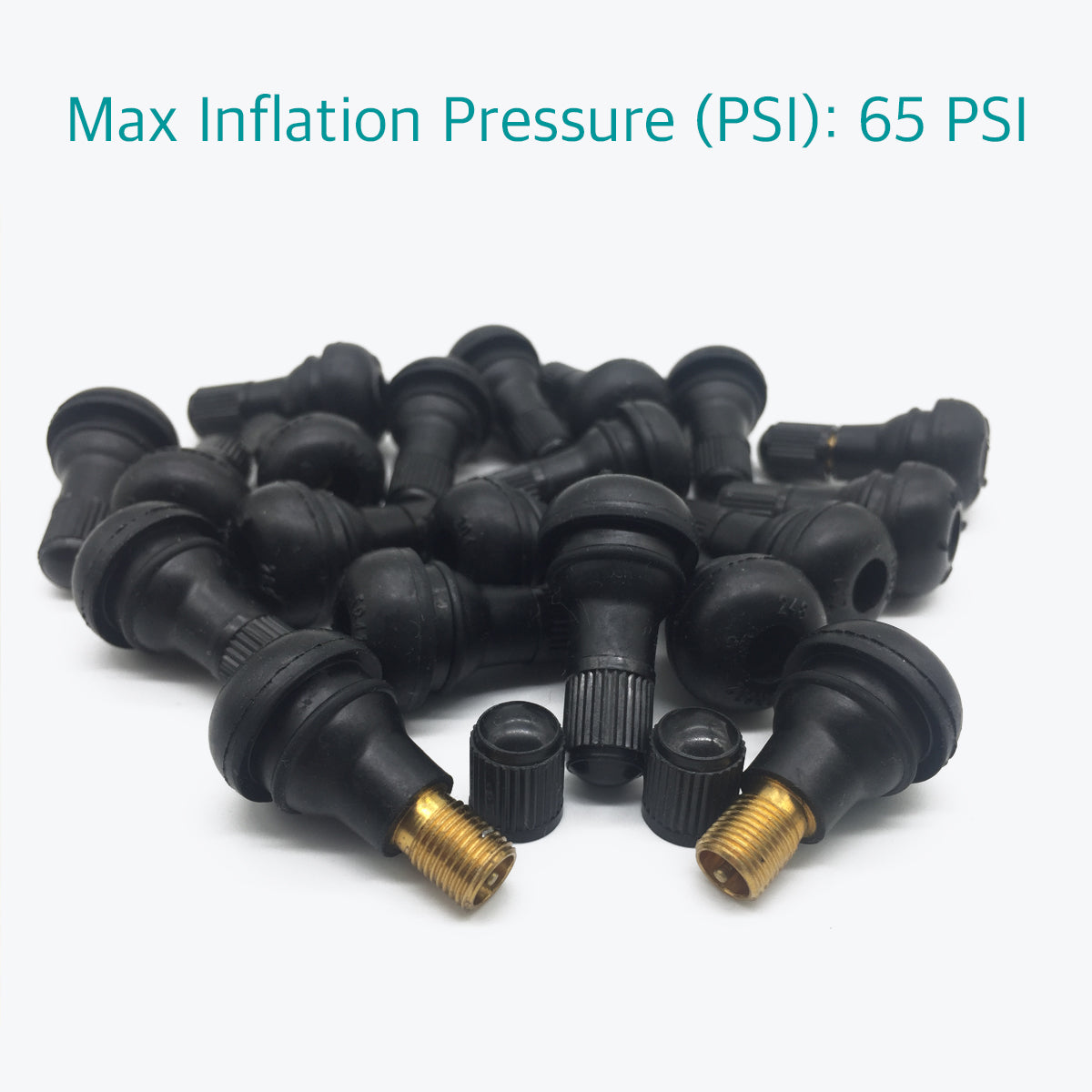 20 Pcs Car/Motorcycle TR412 Rubber Tire Valve Stem Set - Lantee Online Store
