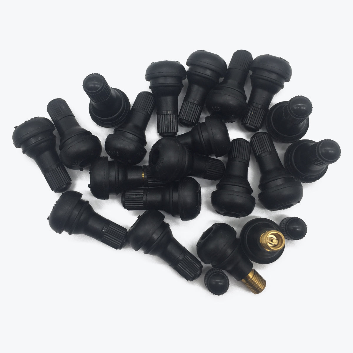 20 Pcs Car/Motorcycle TR412 Rubber Tire Valve Stem Set - Lantee Online Store