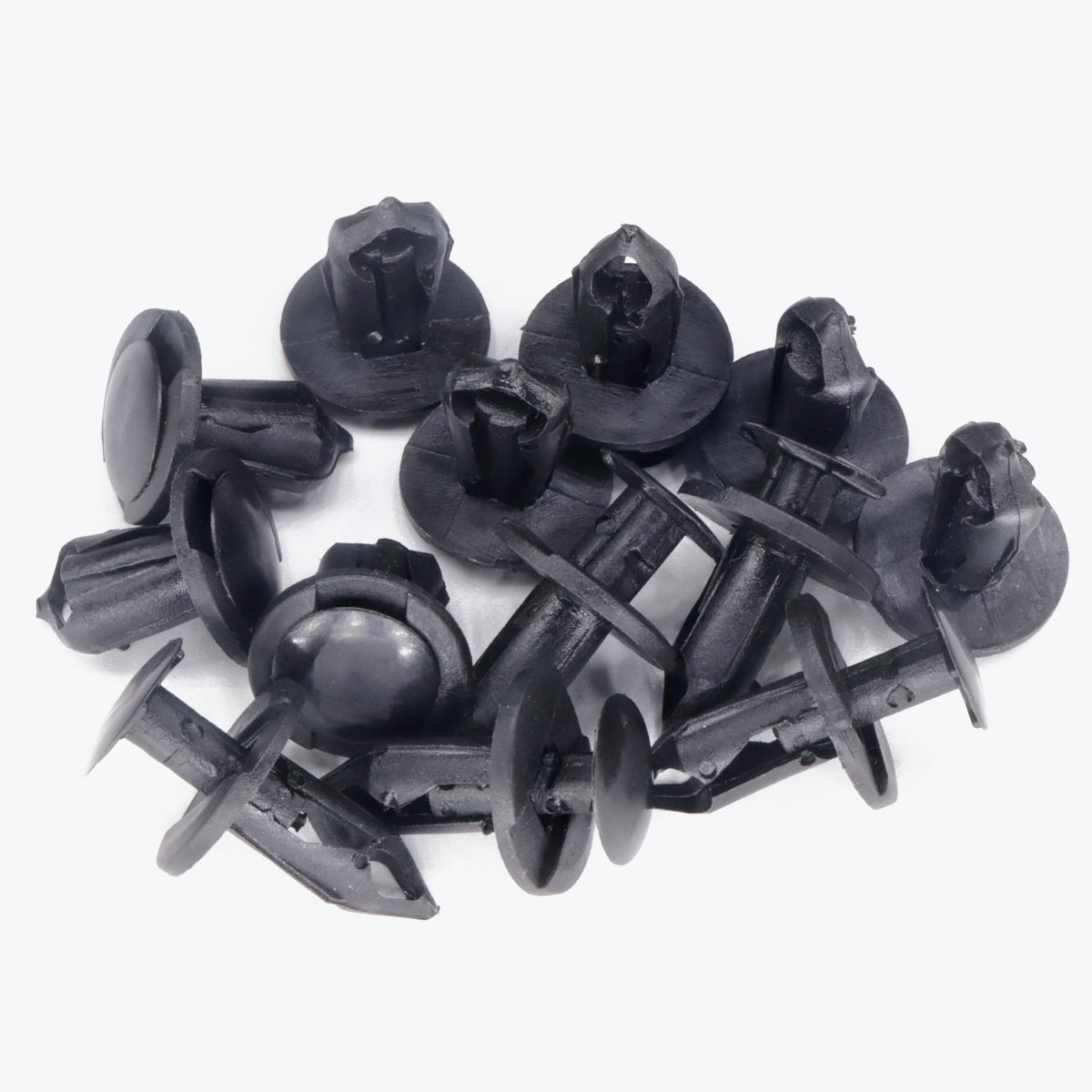 20 Pcs 8mm Universal Nylon Bumper Fastener Rivet Retainer Clips - Lantee