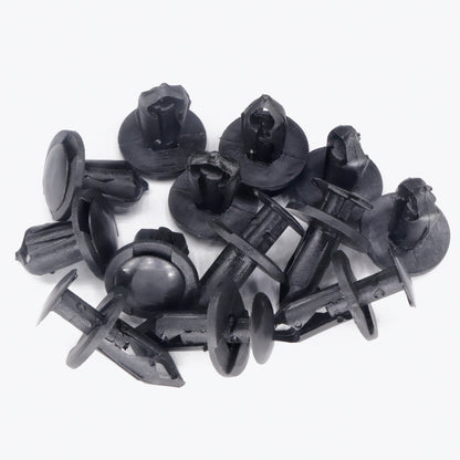 20 Pcs 8mm Universal Nylon Bumper Fastener Rivet Retainer Clips - Lantee