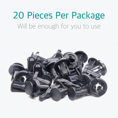 20 Pcs 10mm Front & Rear Bumper Retainer Clips for Honda 91503-SZ5-003 - Lantee Online Store