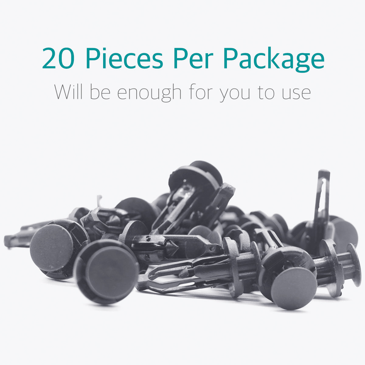 20 Pcs Rear Bumper Cover Push-Type Retainer Clips for Toyota 52161-02020 - Lantee Online Store