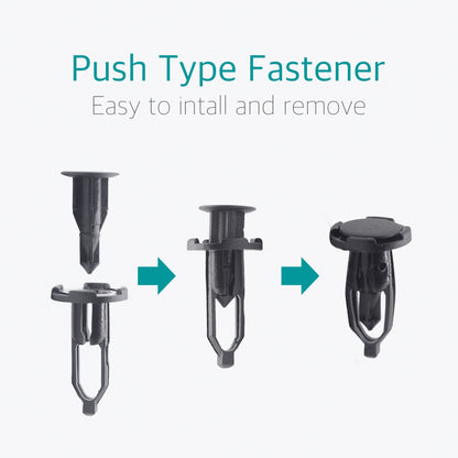 20 Pcs Rear Bumper Cover Push-Type Retainer Clips for Toyota 52161-02020 - Lantee Online Store