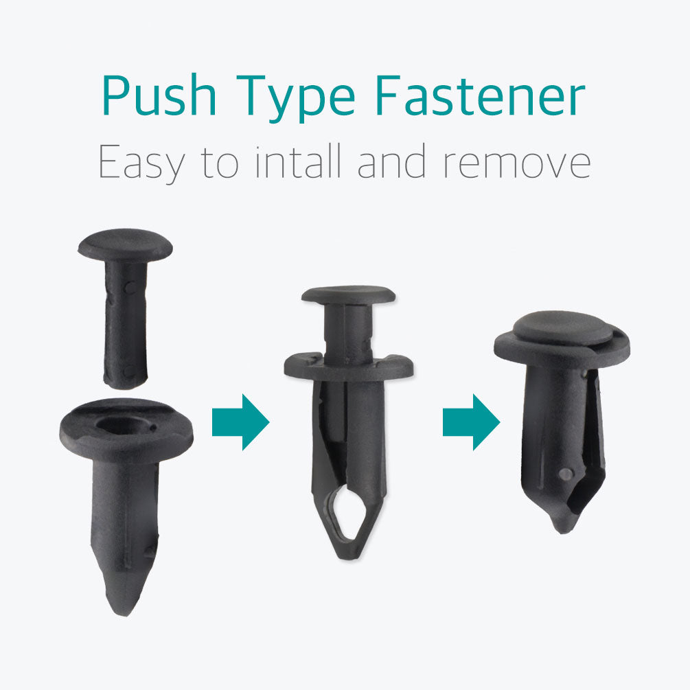 20 Pcs Black Nylon Retainer Clips for GM 21075686 Ford F3LY-14570-B - Lantee Online Store