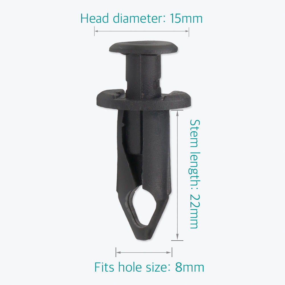 50 Rocker Panel Wheel Line Air Inlet Duct Retainer Clips for GM & Ford - Lantee Online Store