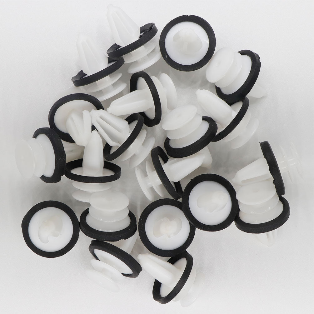 20 Door Trim Panel Retainer Clips with Sealer for Ford W713297-S300 - Lantee Online Store