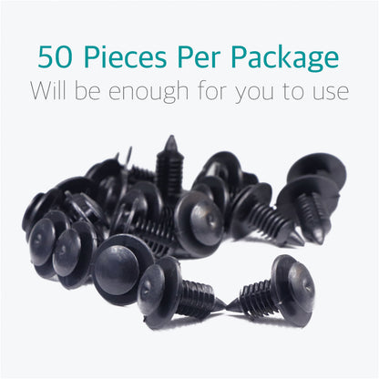 50 Pcs N805155-S Trim Panel Retainer Clips for Ford Lincoln Mercury - Lantee Online Store