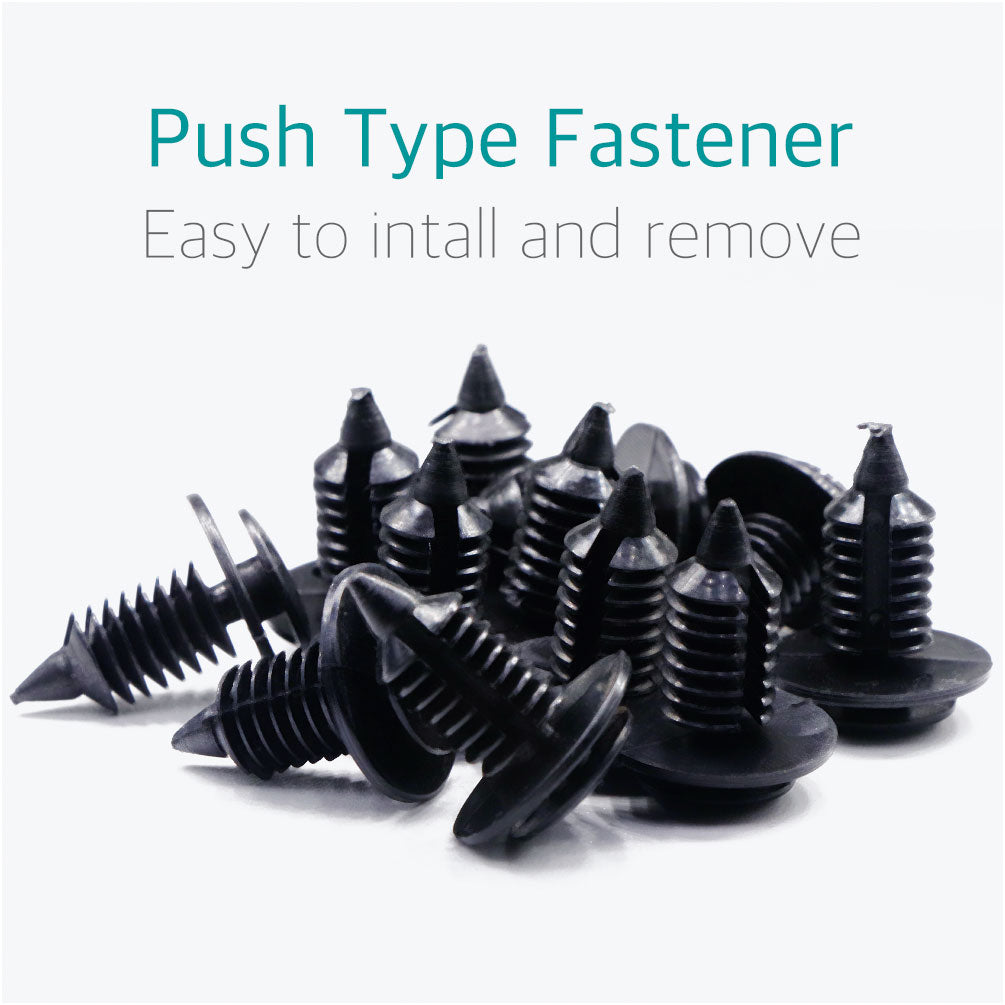 100 Pcs Trim Panel Retainer Clips for Ford Lincoln Mercury N805155-S - Lantee Online Store
