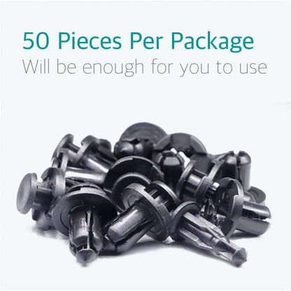 50 Pcs Bumper Engine Cover Fender Retainer Clips for Subaru 90914-0007 - Lantee Online Store