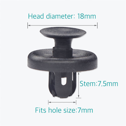 100 Front Fender Liner Retainer for Toyota 9046710183 & GM 88970767 - Lantee Online Store