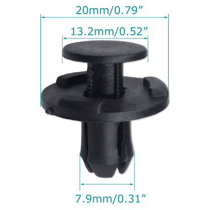 50 Pcs Cowl Bumper & Fender Liner Push-Type Clips for Nissan Infiniti - Lantee Online Store