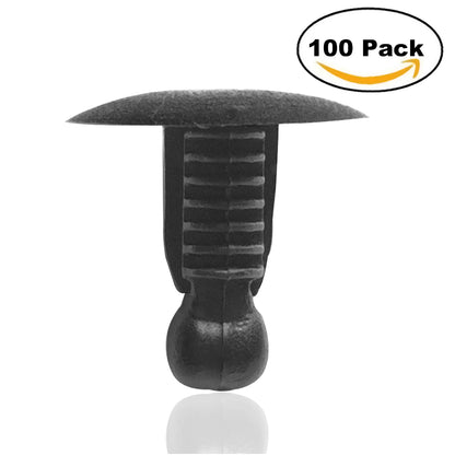 Car Clips - 100 Pieces Fastener Rivets Clips for 9mm x 7mm Hole - Lantee Online Store
