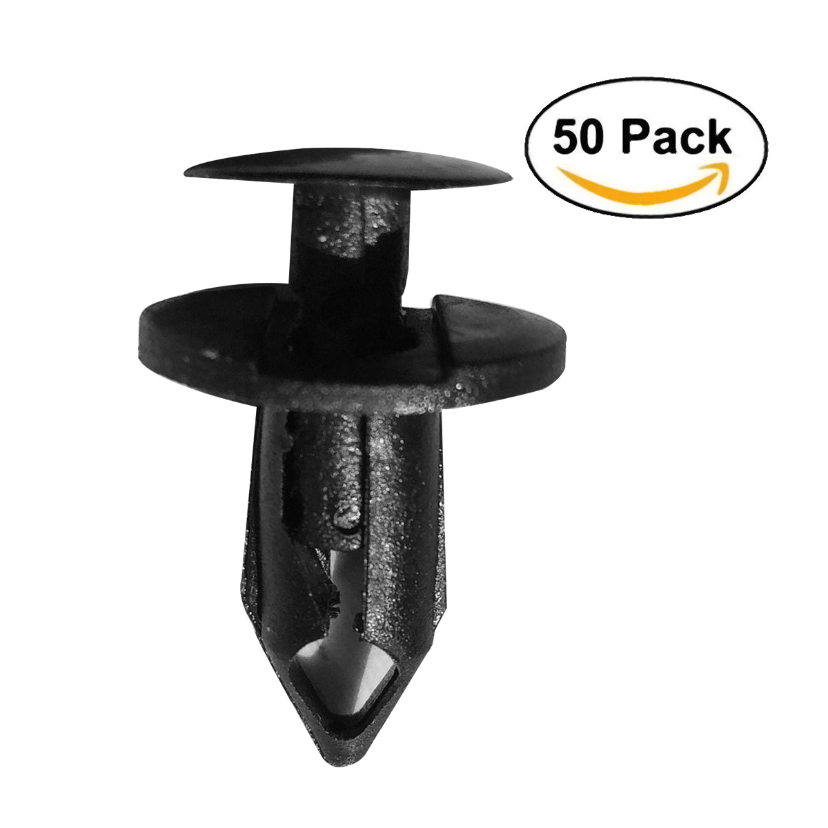 50 Pcs Universal Nylon Plastic Fastener Rivet Car Clips, 8mm - Lantee Online Store