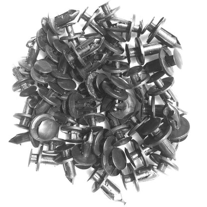 100 Pcs Universal Nylon Plastic Fastener Rivet Car Clips, 8mm - Lantee Online Store