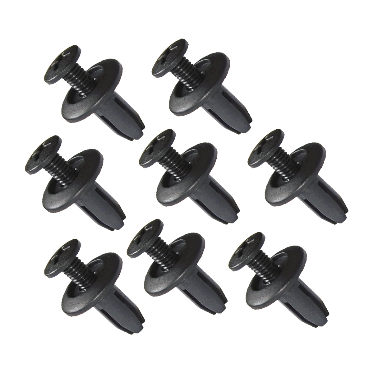 100 Pcs Car Fender Push in Type Rivets Fastener 15 x 12 x 6mm - Lantee Online Store