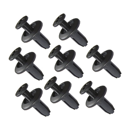 100 Pcs Car Fender Push in Type Rivets Fastener 15 x 12 x 6mm - Lantee Online Store