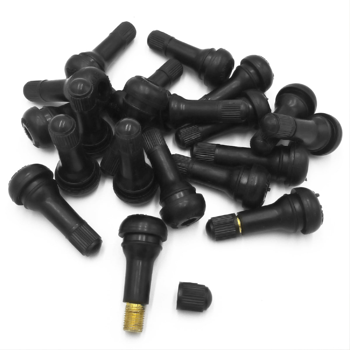 20 Pcs Car/Motorcycle TR413 Rubber Tire Valve Stem Set - Lantee Online Store