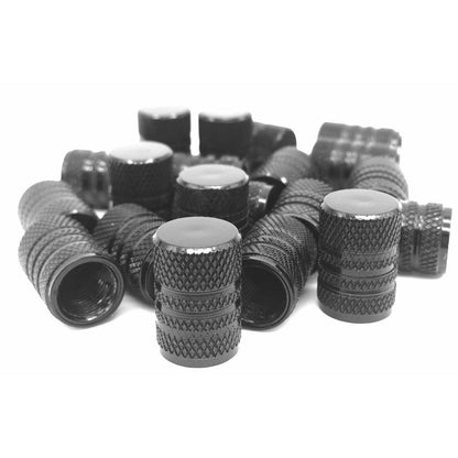 20 Pcs Black Aluminium Tire Valve Stem Caps - Lantee Online Store