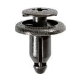 Lantee 20 Pcs Black Nylon Door Trim Panel Push-Type Retainer Clips & Fasteners 94858343 fit for Geo Prizm 1998 - On - Lantee